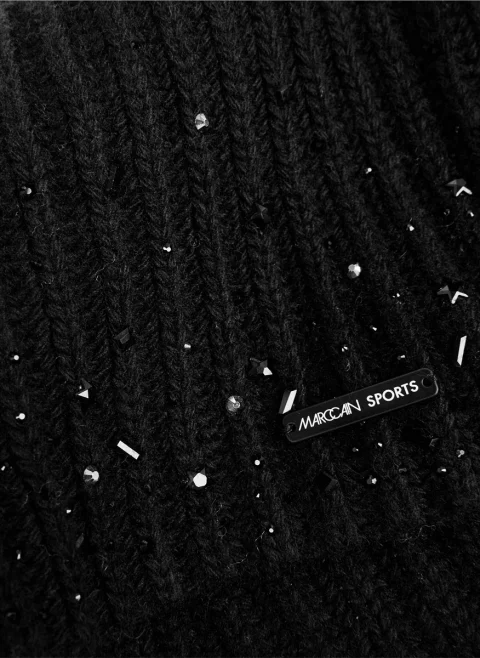 Шапка от вълна и кашмир със 'sparkling' детайли Cain Sports — снимка 3