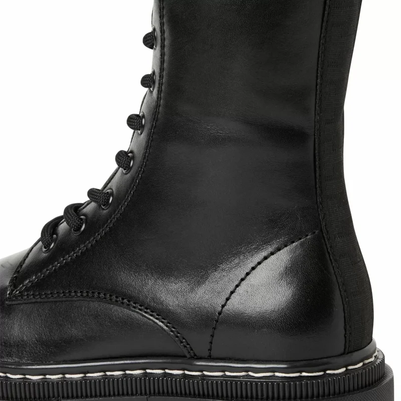 Дамски Кубинки TAMARIS – 1-25276-41-003 BLACK LEATHER — снимка 4