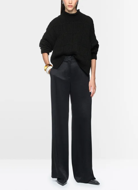 Пуловер с алпака 'Oversized fit' Marc Cain Collections — снимка 2