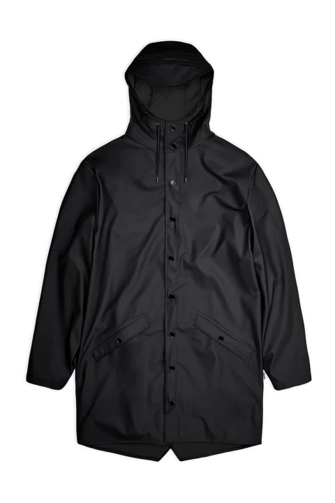 Unisex Яке Водоустойчиво Rains Long W3 12020 01 black