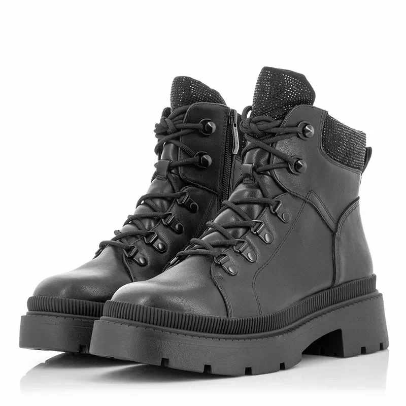 Дамски Кубинки TAMARIS – 1-26819-41 001 BLACK — снимка 3