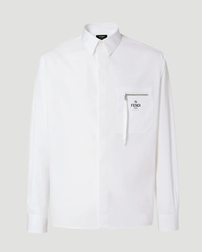 Cotton Shirt in White