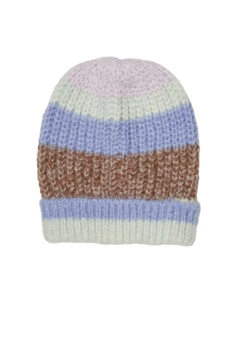 шапка Vmwine Stripe Beanie Ga Boo 10268562 18-1130 TCX Aztec