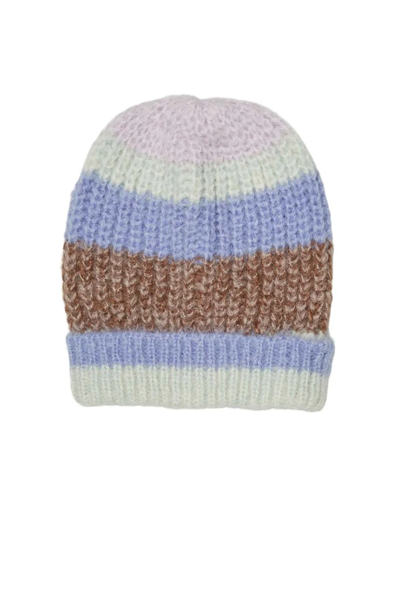 шапка Vmwine Stripe Beanie Ga Boo 10268562 18-1130 TCX Aztec