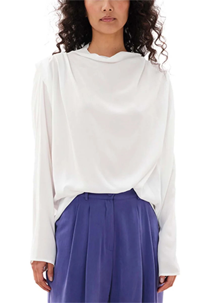 Блуза "Painterly" Loose W231702 12465-offwhite