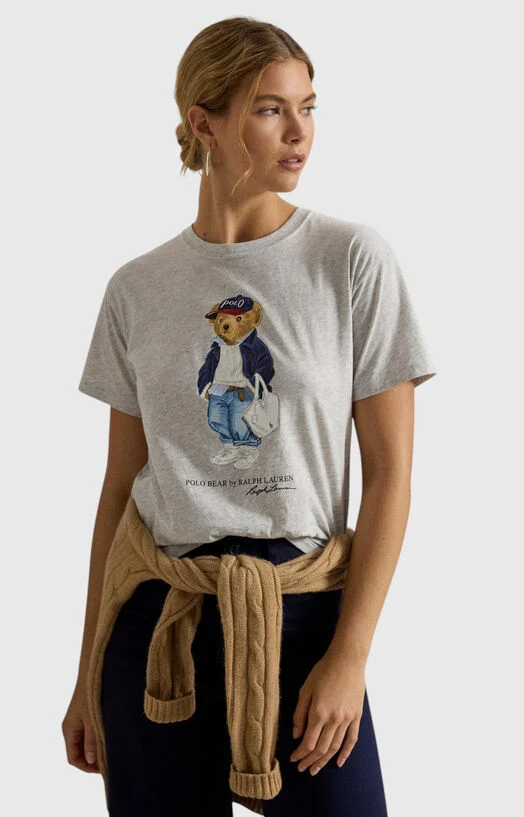 Тениска Polo Bear от памук