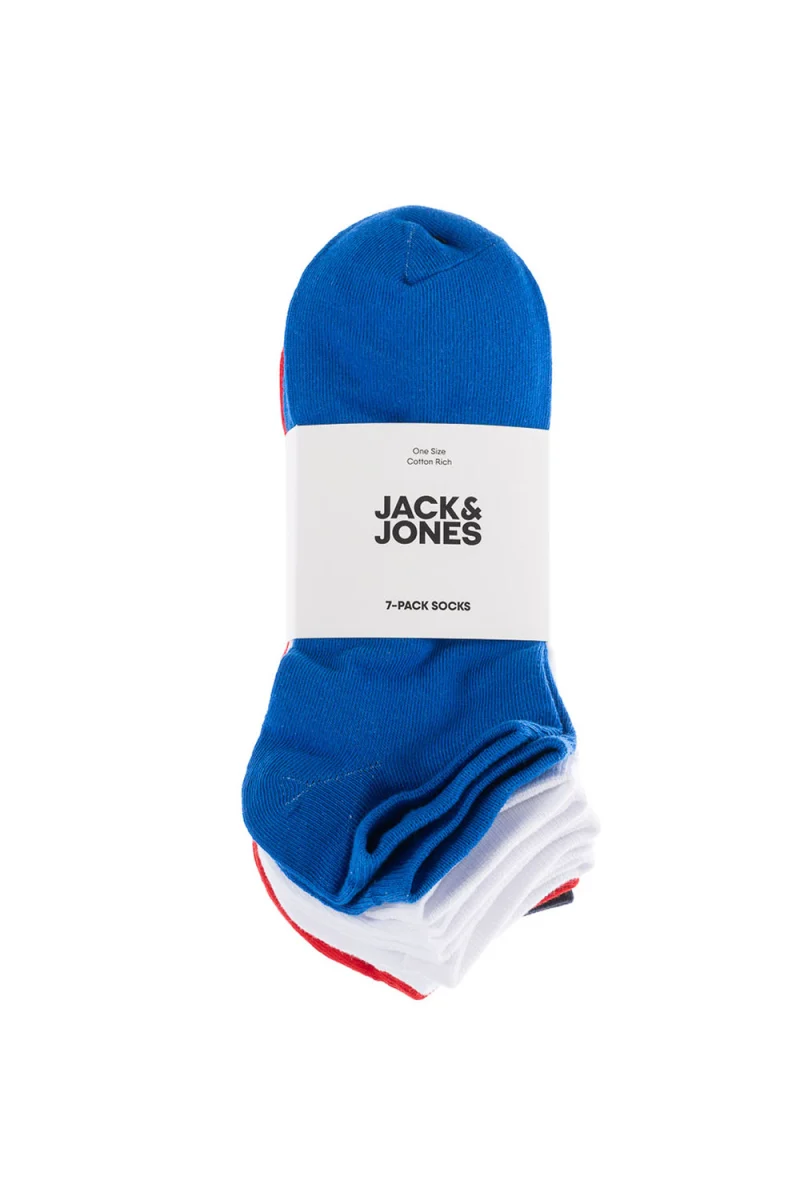 Чорапи (Pack of 7) Jacpeter Solid Short Socks 7 Pack 12210460 19-3923 tcx navy blazer