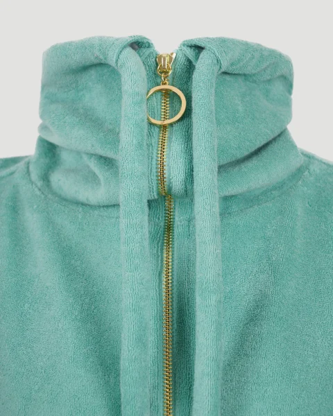 Sweatshirt in Mint Green — снимка 3