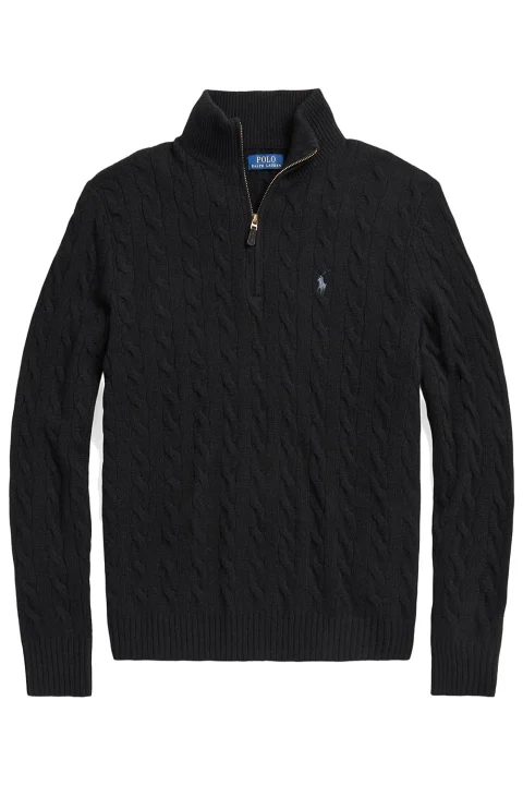 Плетено Lscablehzpp-Long Sleeve 710876766005 001 black