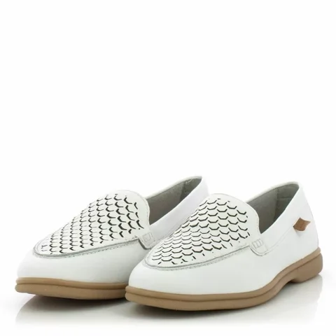 Дамски Лоуфър BOTTERO – 360828 BRANCO — снимка 3