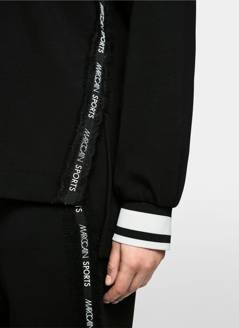 Суитшърт с дантела Marc Cain Sports — снимка 11