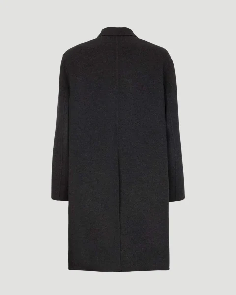 Grey Cashmere Coat — снимка 2