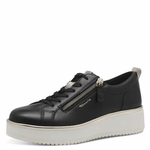 Дамски Сникърс TAMARIS – 1-23775-44-001 BLACK — снимка 3
