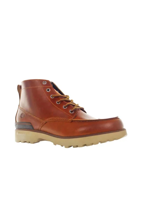 Боти Joel Mocassin Boot Pullup Leather SMH8101001B03 ci004 brunello — снимка 2