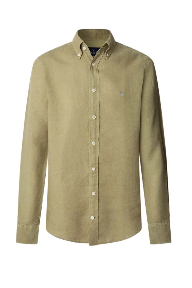 Риза Drop 2 Ess Gmd Linen Brpt HM3010264 715 light khaki gre