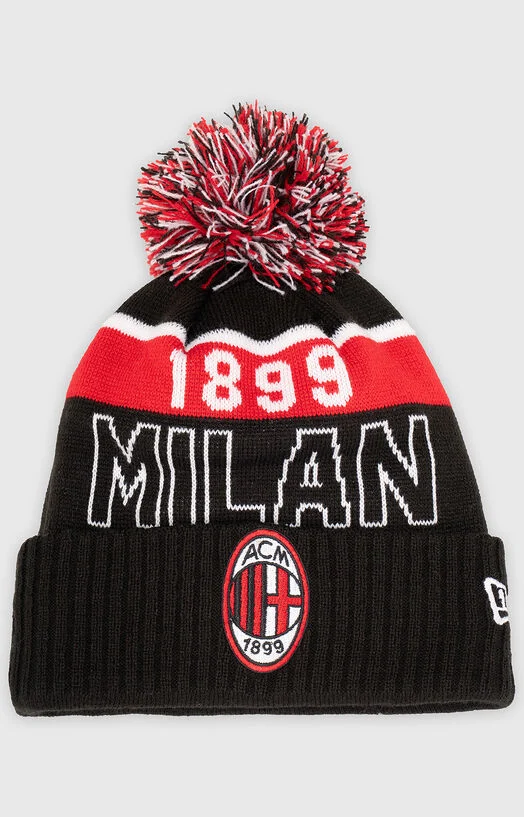Плетена шапка AC MILAN