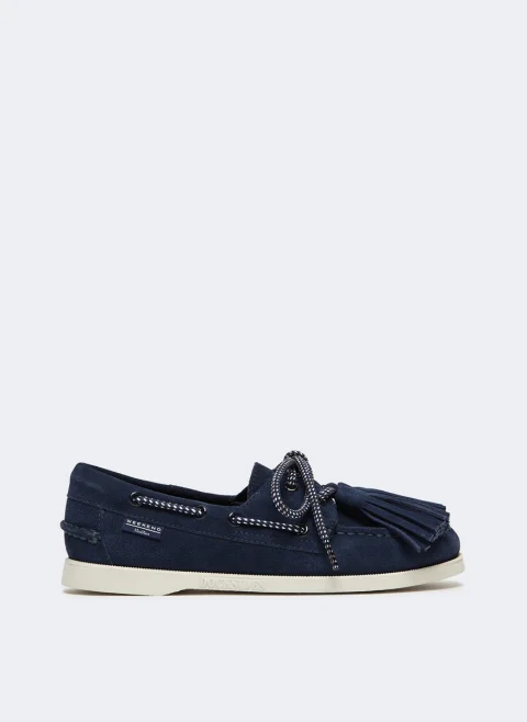 Велурени мокасини 'Boat' Weekend Max Mara Wkadockside — снимка 2