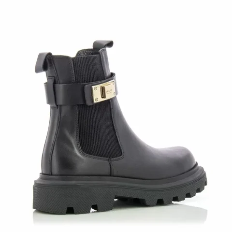 Дамски Равни Боти CARLO FABIANI – 252-38802 BLACK — снимка 2