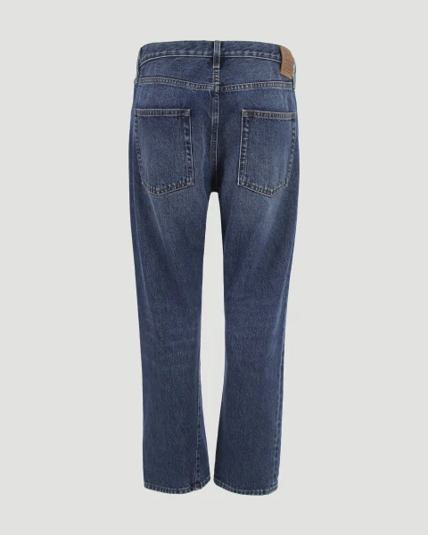 Twisted Seam Denim Washed Blue — снимка 3
