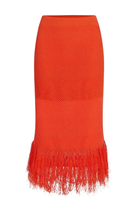 Пола Crochet Knit B2W12001 518 tangerine tango