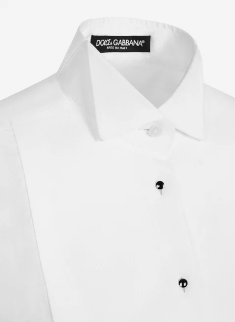 Риза 'Piqué front' Dolce&Gabbana — снимка 7
