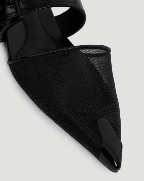 Pointed Flat Mules — снимка 4