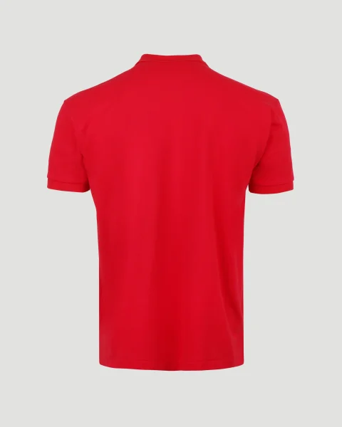 Polo Shirt in Red — снимка 2
