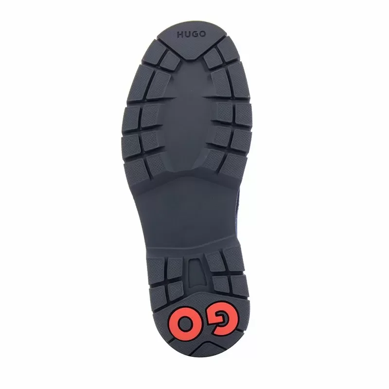 Мъжки Ежедневни HUGO – 50493168 RYAN_DERB_CV Dark Blue — снимка 4