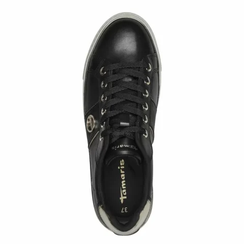 Дамски Сникърс TAMARIS – 1-23724-42-001 BLACK — снимка 5