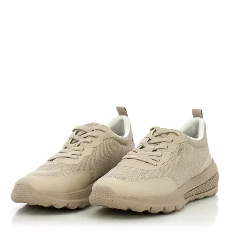 Дамски Сникърс GEOX – D46XTA D ACTIVART BEIGE — снимка 3