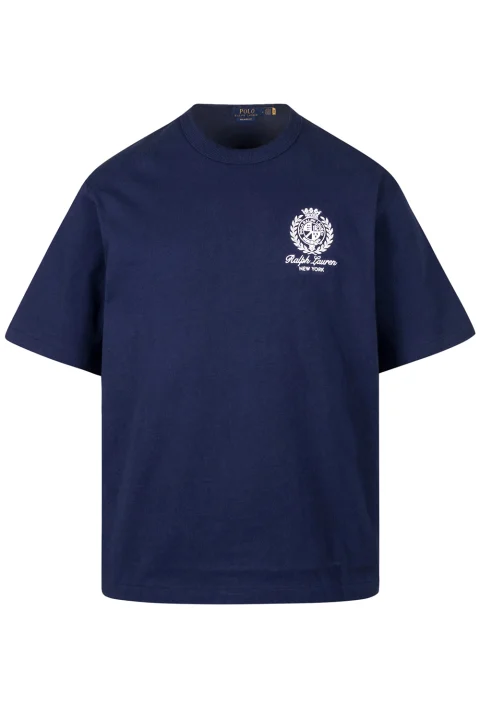 T-Shirt 10/1 Jersey-Knt 710B19623003 410 navy