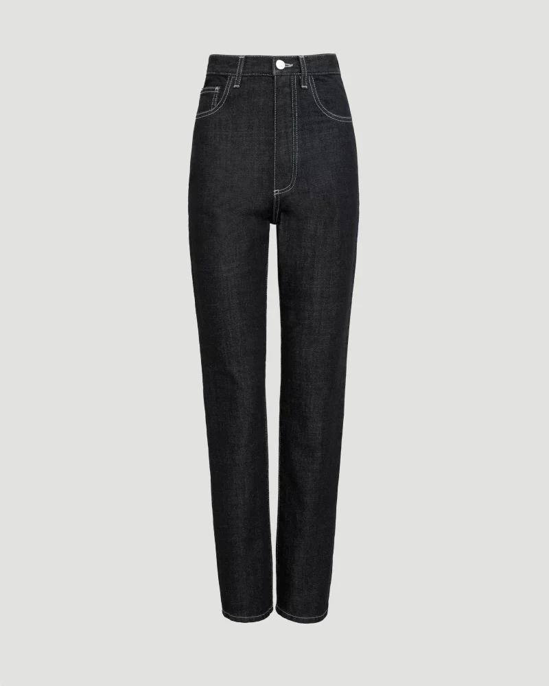High Waist Denim Pant