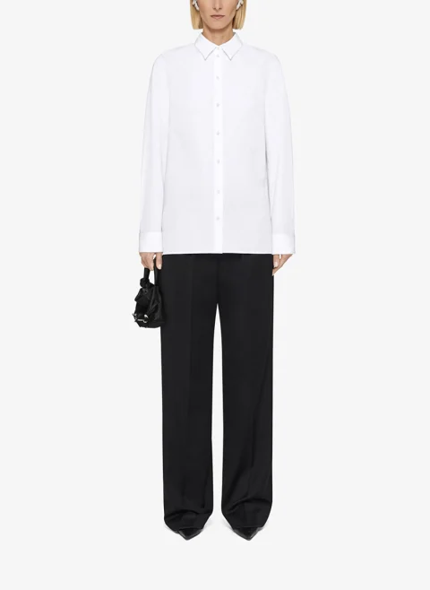 Риза от памучен поплин Givenchy