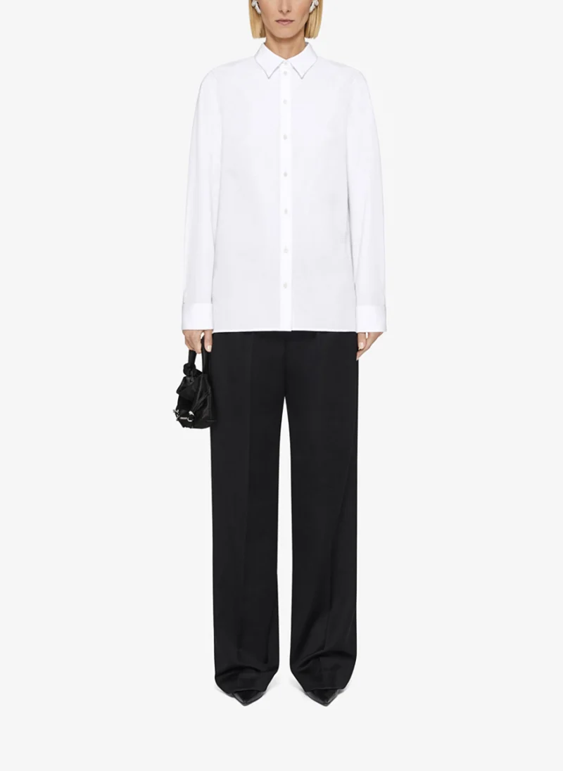 Риза от памучен поплин Givenchy