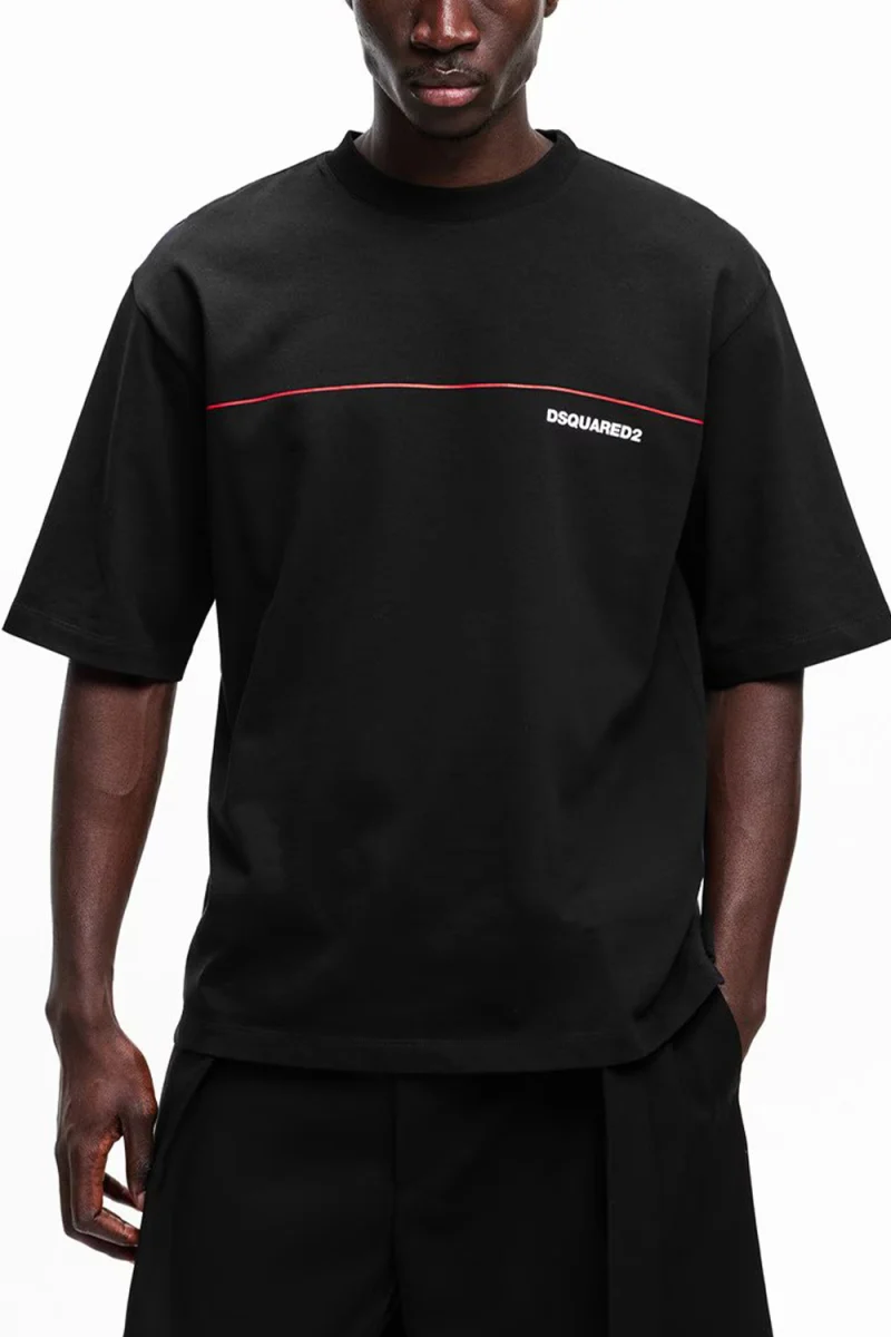 T-Shirt S71GD1653D20033 900 black — снимка 2