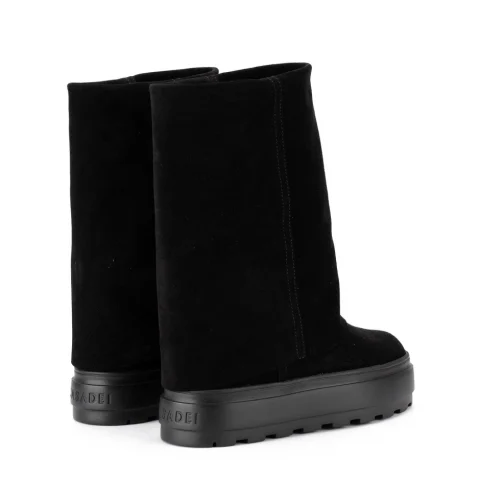 Дамски черни боти Double Face Casadei — снимка 7