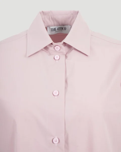 Pink Cotton Shirt — снимка 2