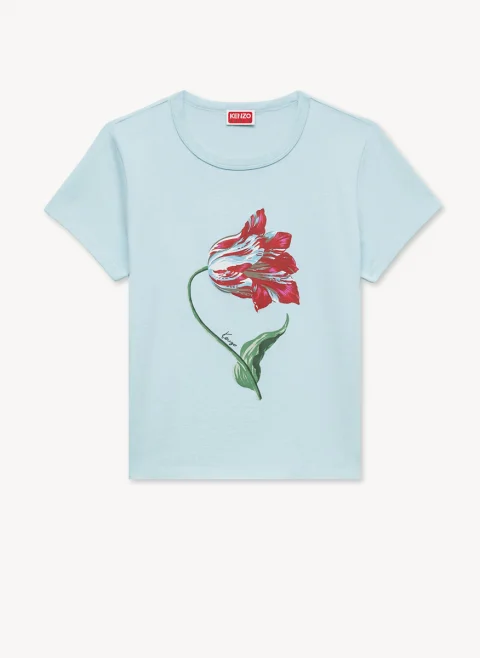 Тишърт с флорален мотив 'Tulip' Kenzo — снимка 5