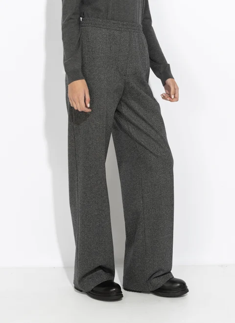 Панталон с вълна Weekend Max Mara Wkdeditta — снимка 4
