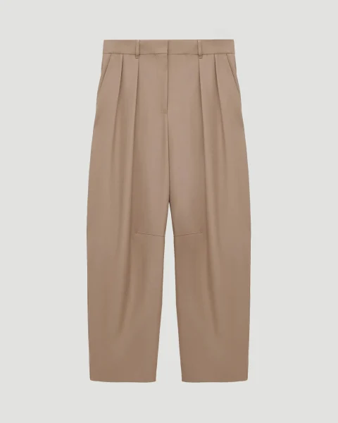 Barrel Trousers in Wool