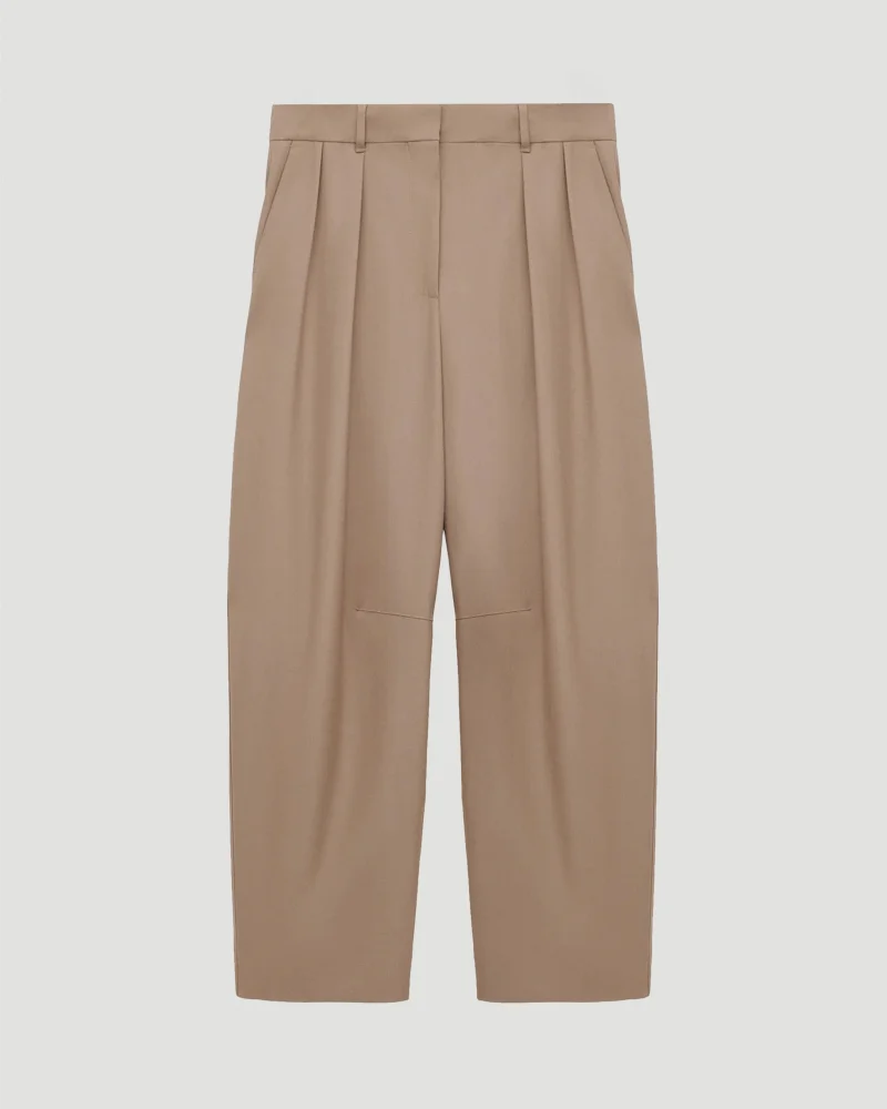 Barrel Trousers in Wool