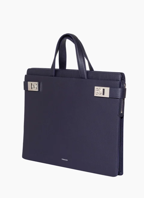 Чанта тип куфарче 'Gancini' Ferragamo — снимка 2