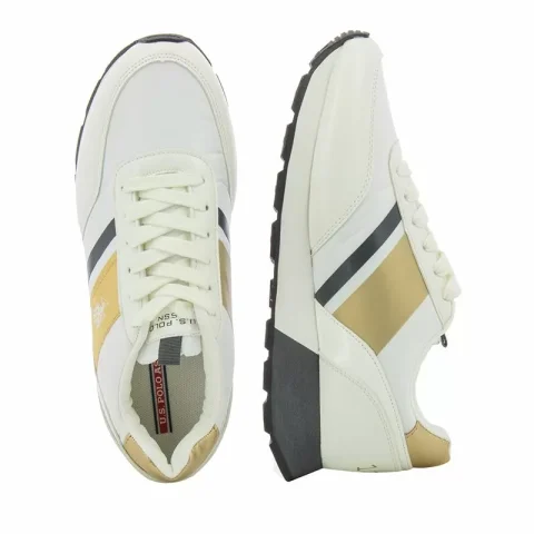 Дамски Сникърс U.S. POLO – NOBIW002W/BNY3 -WHITE — снимка 5