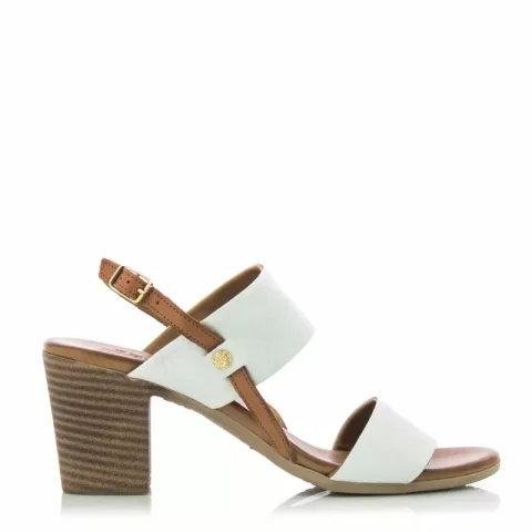 Дамски Сандали На Ток DNA Footwear – 72.0101 ICE CREAM/COCONUT