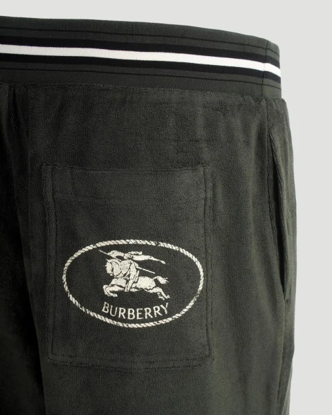 Towelling Shorts in Shale Green — снимка 4
