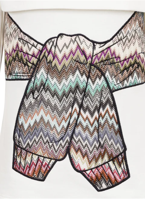 Рокля с бродерия Missoni Kids — снимка 4