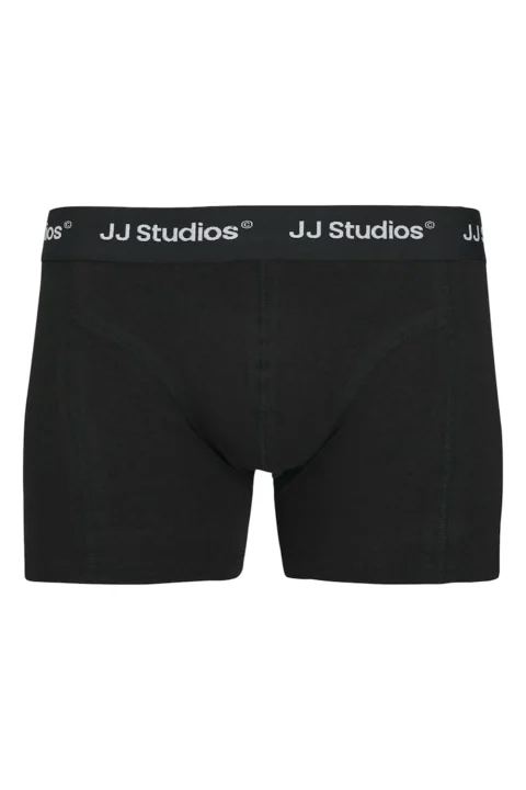 Бельо (Pack of 3) Jacsoho Solid Trunks 12280164 C-N10 black — снимка 2