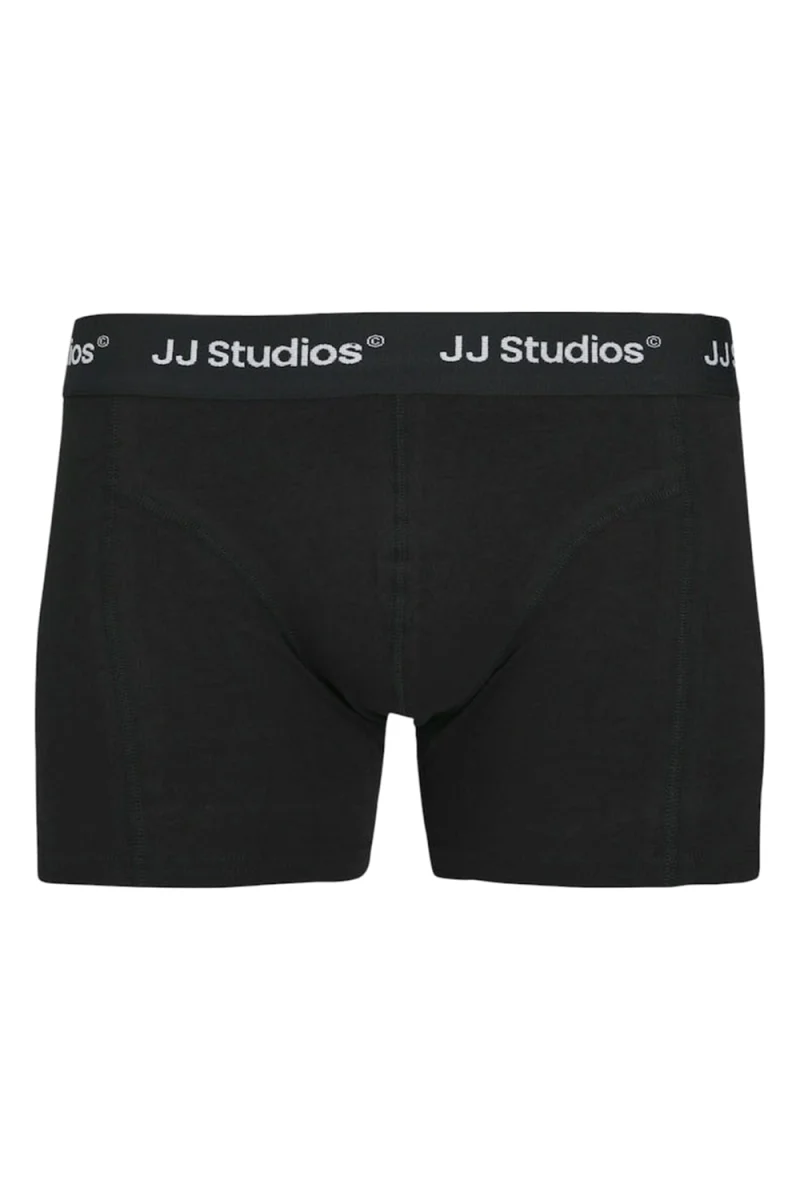 Бельо (Pack of 3) Jacsoho Solid Trunks 12280164 C-N10 black — снимка 2