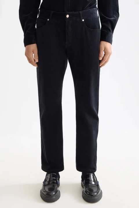Jeans The Zee Straight In Coloured Corduroy 180904 021 anthracite — снимка 2