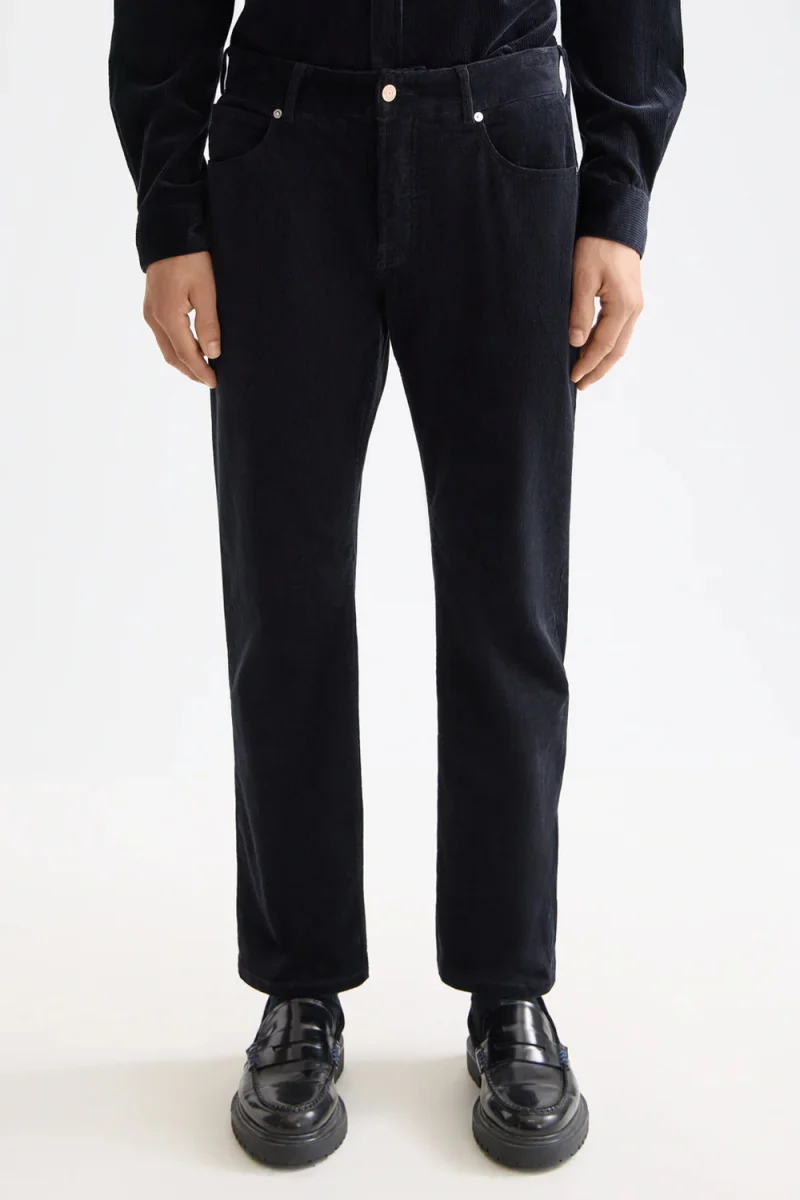 Jeans The Zee Straight In Coloured Corduroy 180904 021 anthracite — снимка 2